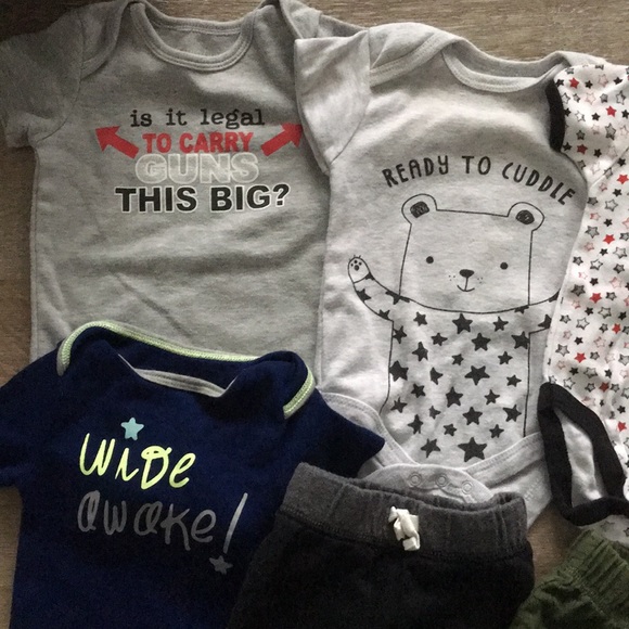 Onesies and pants bundle - Picture 2 of 5
